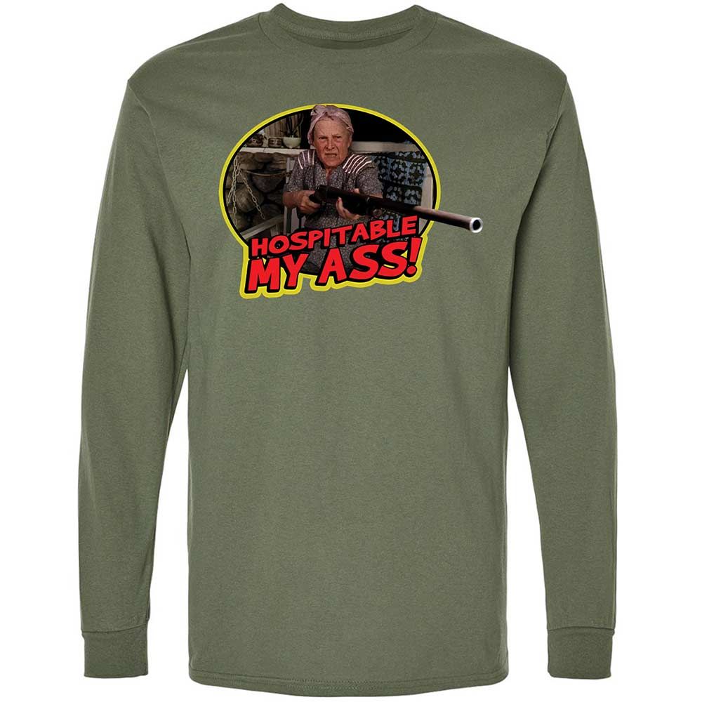 Long Sleeve T-Shirt - R5AR8E4U - Military Green - 9