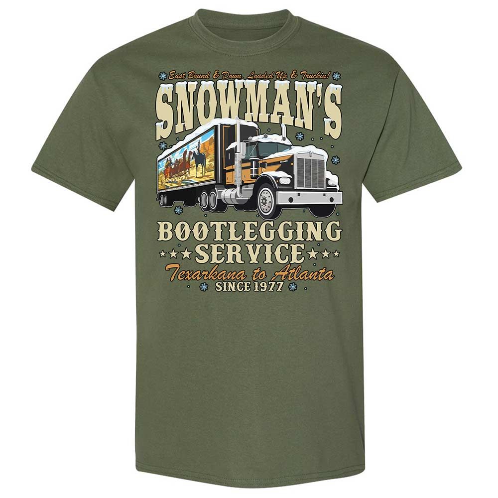 Snowman's Bootlegging Service - Military Green - 9