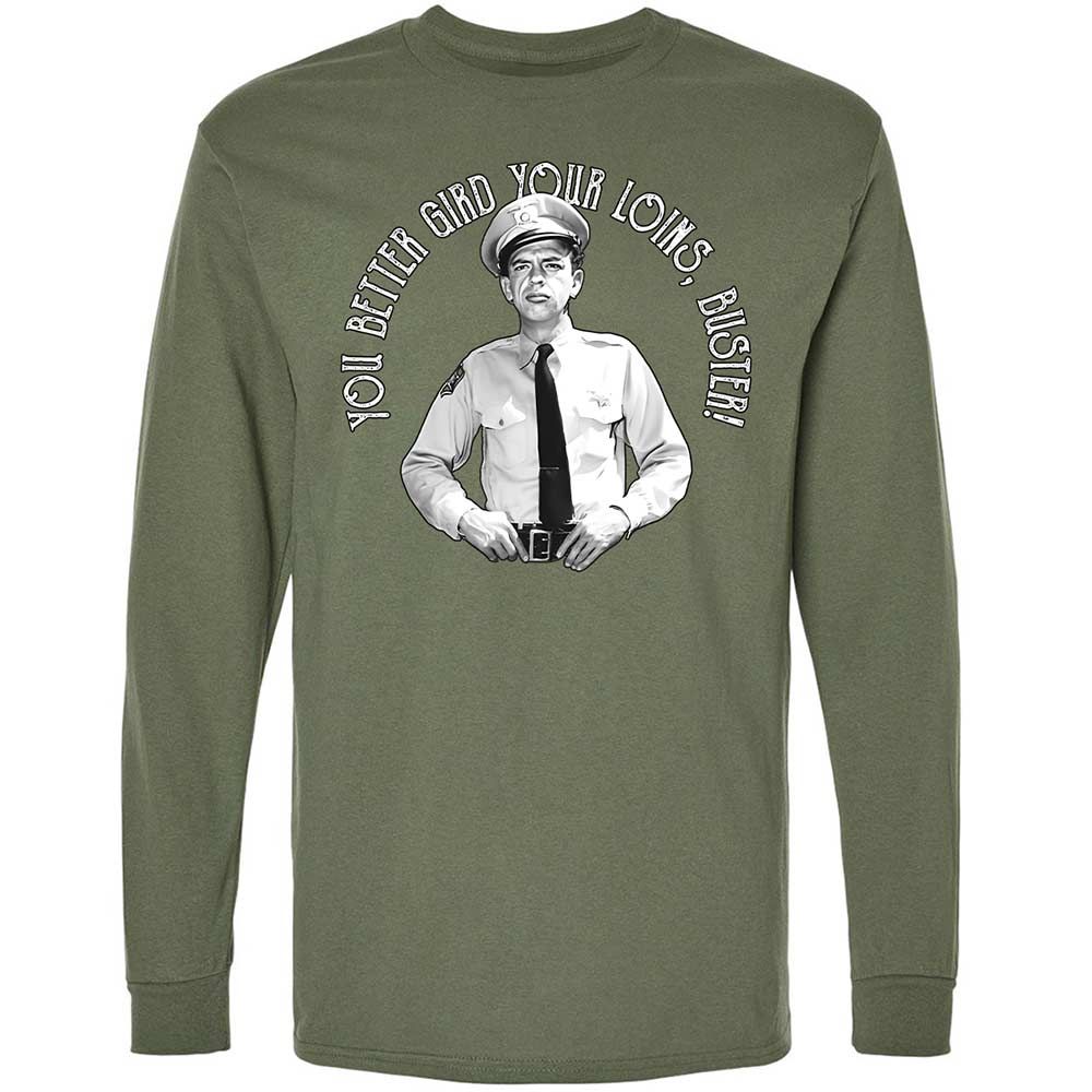 Long Sleeve T-Shirt - 5L2E4GK6 - Military Green - 9