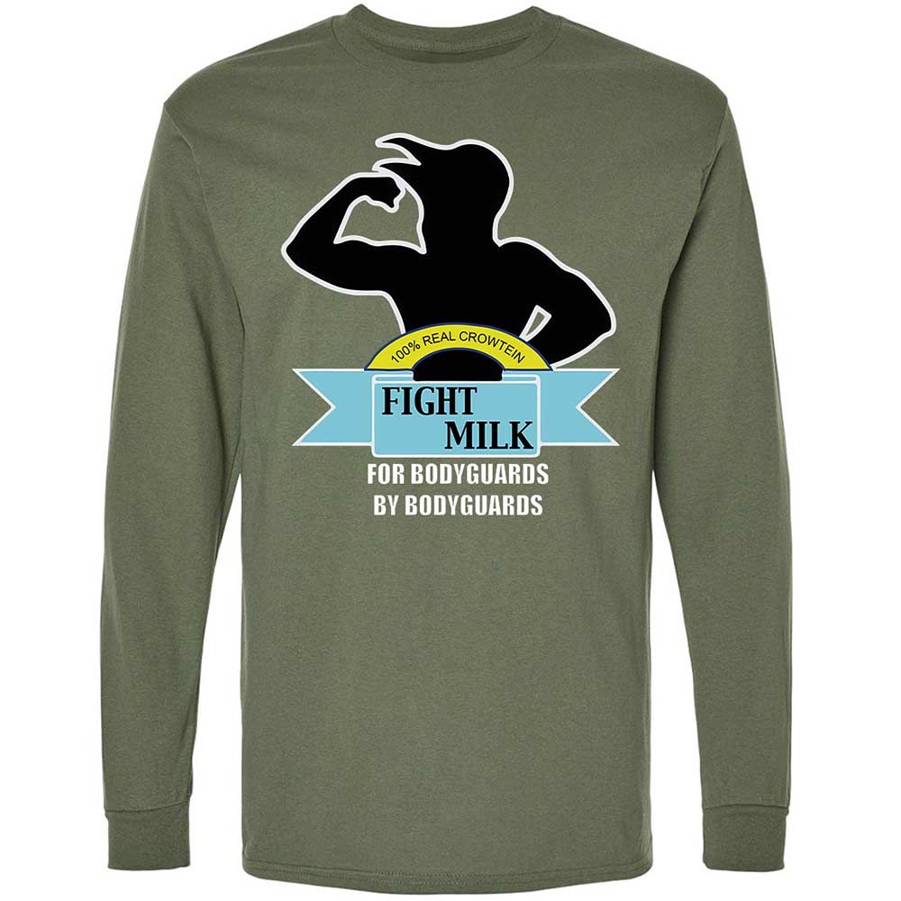 Long Sleeve T-Shirt - 5J9LRUTC - Military Green - 9