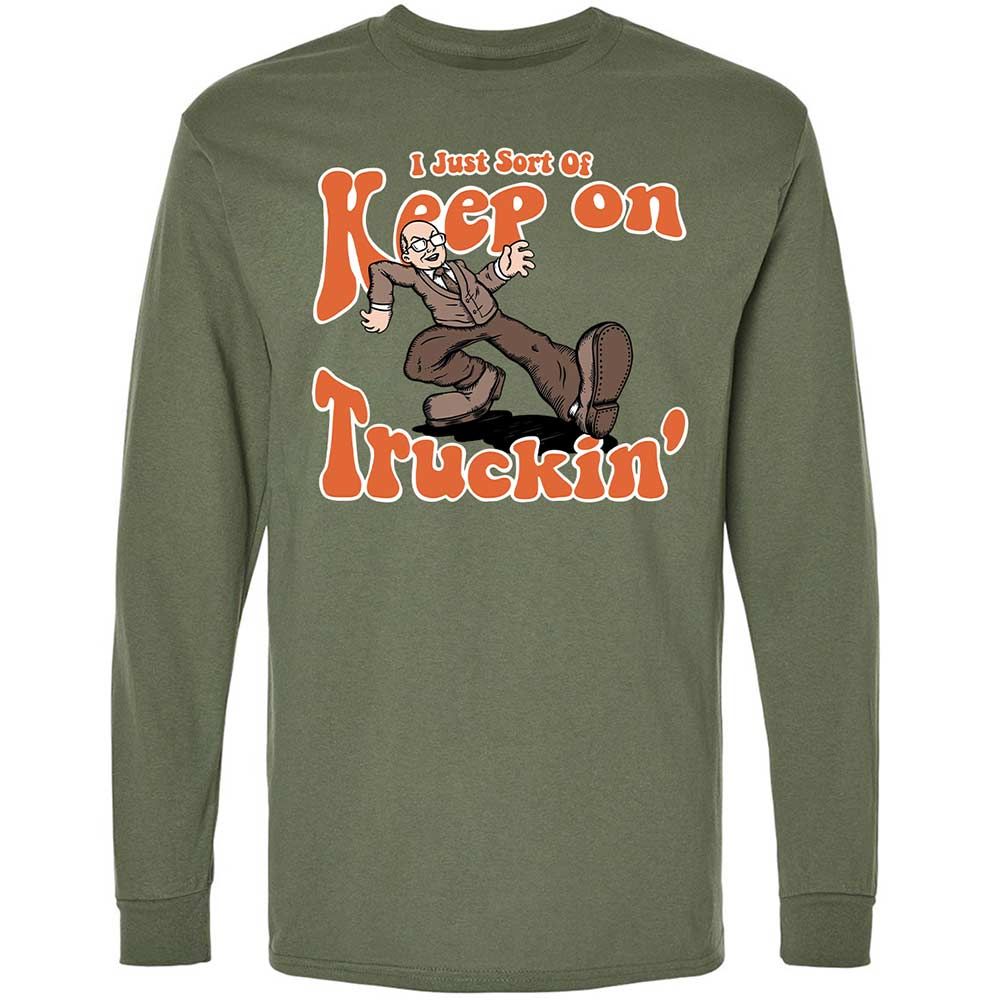 Long Sleeve T-Shirt - V8LY7LD2 - Military Green - 9