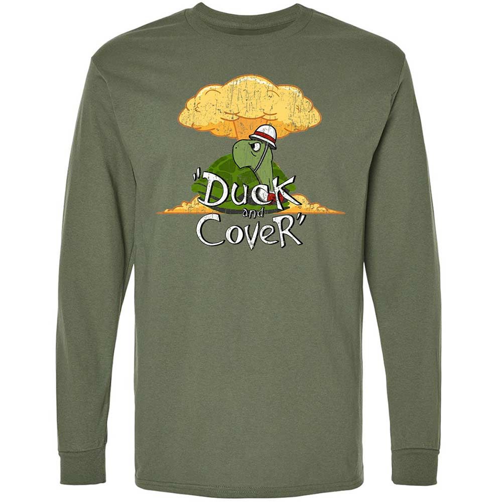 Long Sleeve T-Shirt - 1EJE4CF6 - Military Green - 9