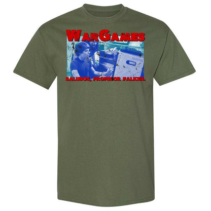 Greetings, Professor Falken - Military Green - 9