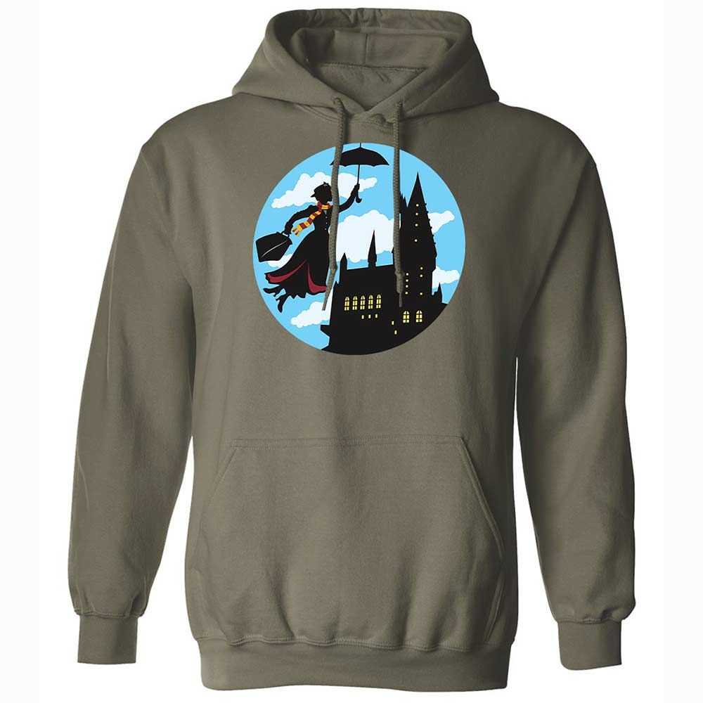 Classic Unisex Hoodie - BWJJP27Z - Military Green - 9