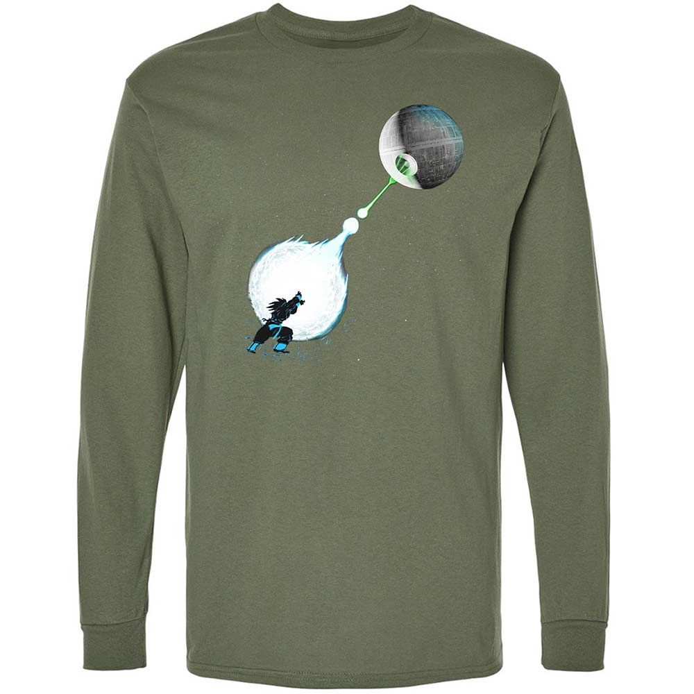 Long Sleeve T-Shirt - LZ1CFLNL - Military Green - 9