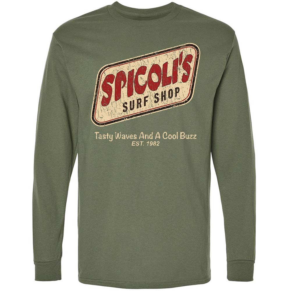Long Sleeve T-Shirt - VX1HPWUW - Military Green - 9