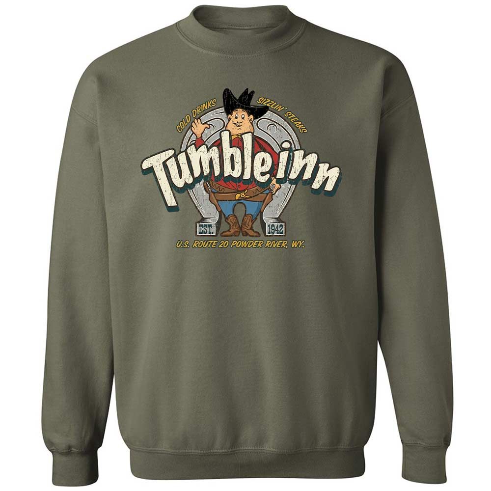 Classic Unisex Sweatshirt - 7A5MUJ5Q - Military Green - 9