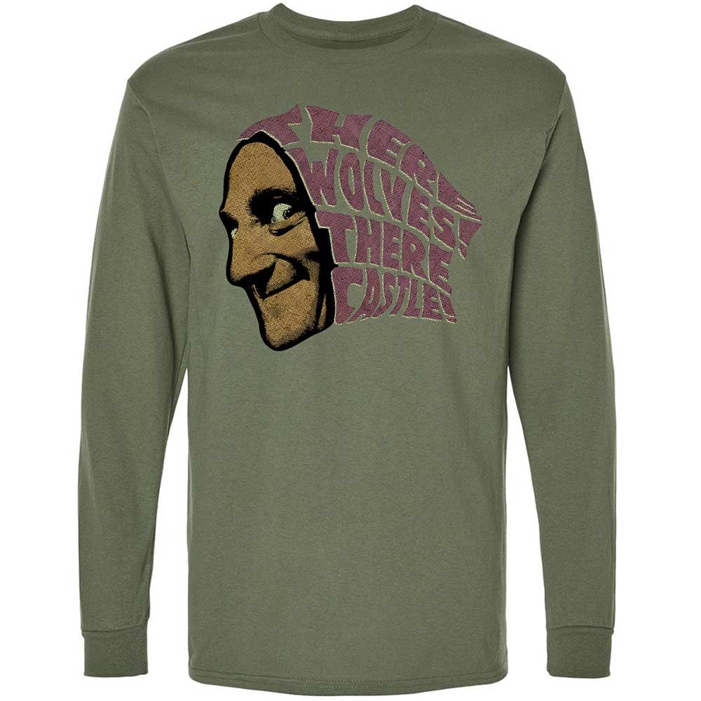 Long Sleeve T-Shirt - CD4TJQFS - Military Green - 9