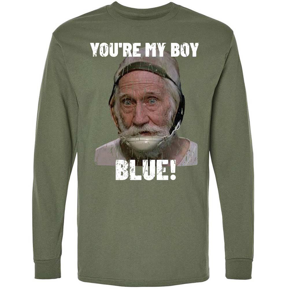 Long Sleeve T-Shirt - FSY4FTU4 - Military Green - 9