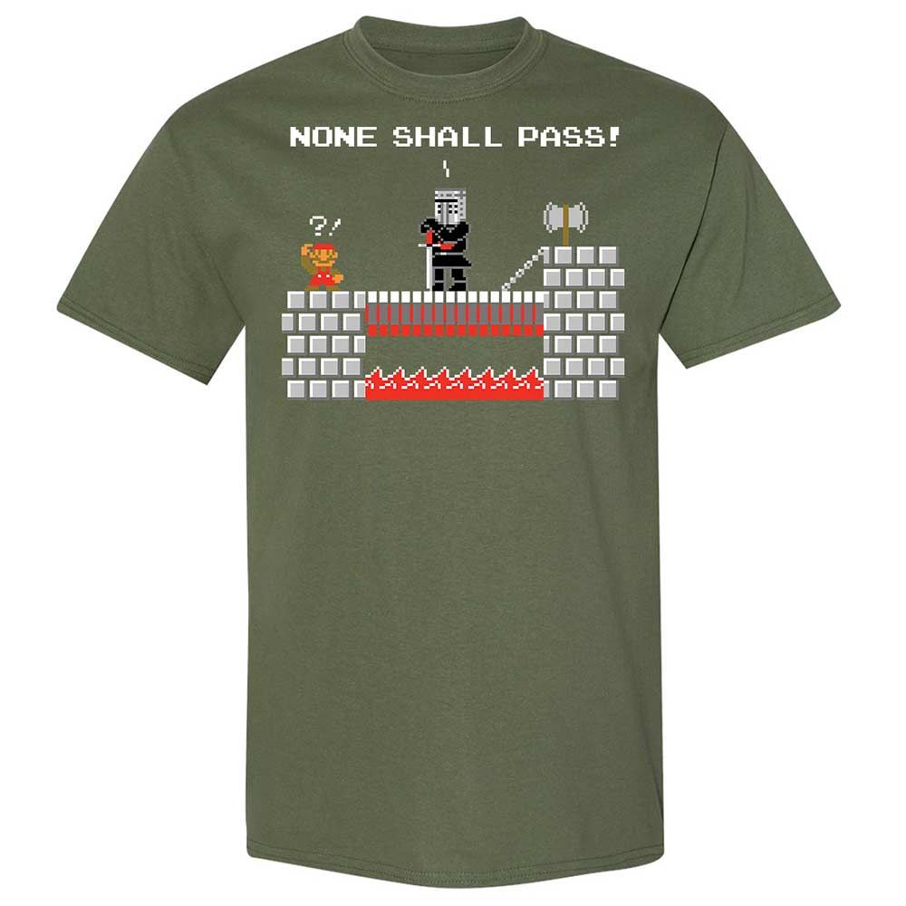No Plumbers Shall Pass - Military Green - 9