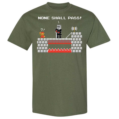 No Plumbers Shall Pass - Military Green - 9