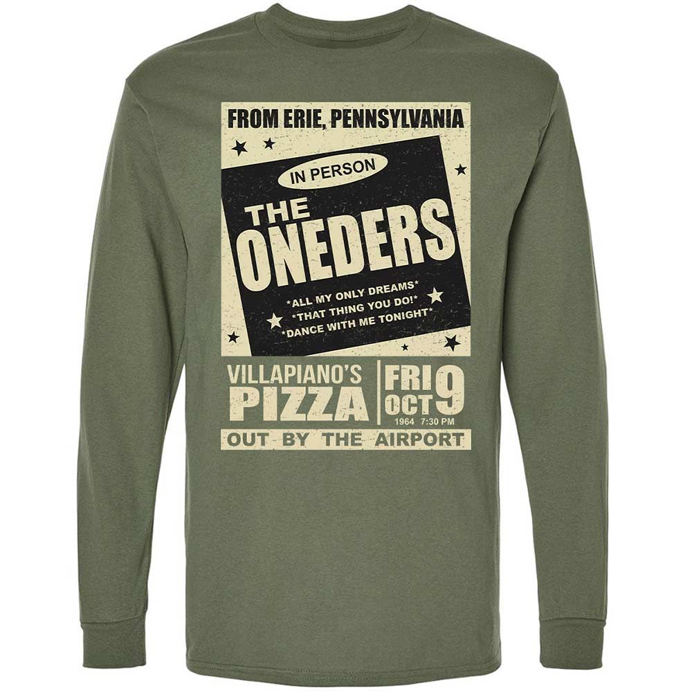 Long Sleeve T-Shirt - VXYUKQK4 - Military Green - 9
