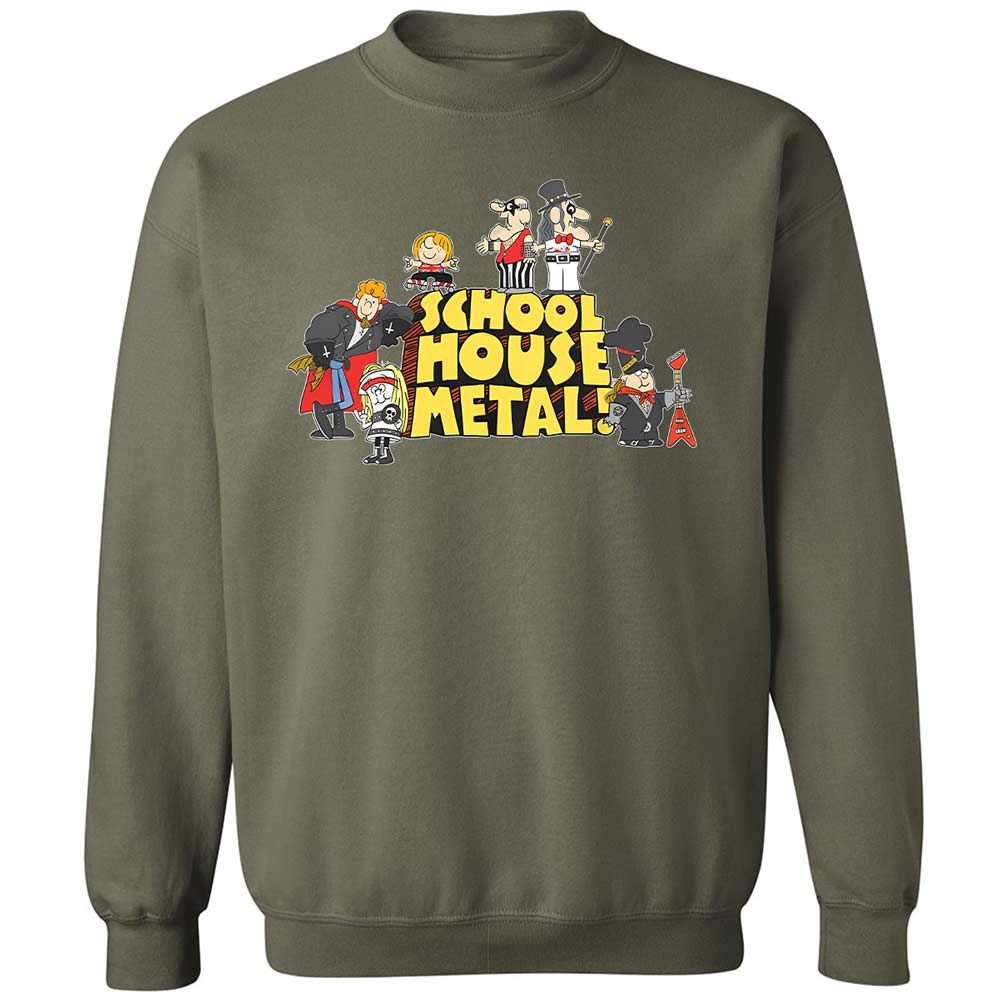 School House Metal - Military Green - 9