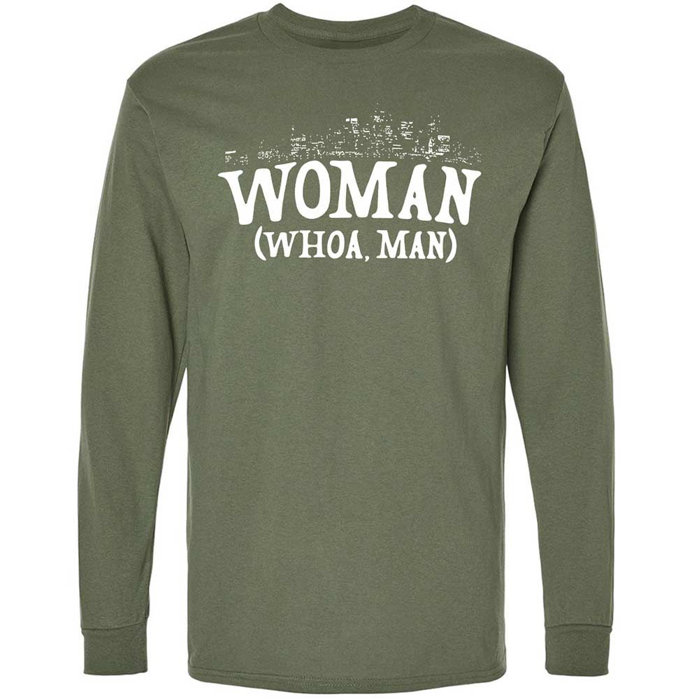 Woman - Whoa, Man - Military Green - 9