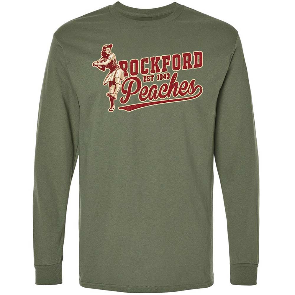 Long Sleeve T-Shirt - DKHTC3UW - Military Green - 9