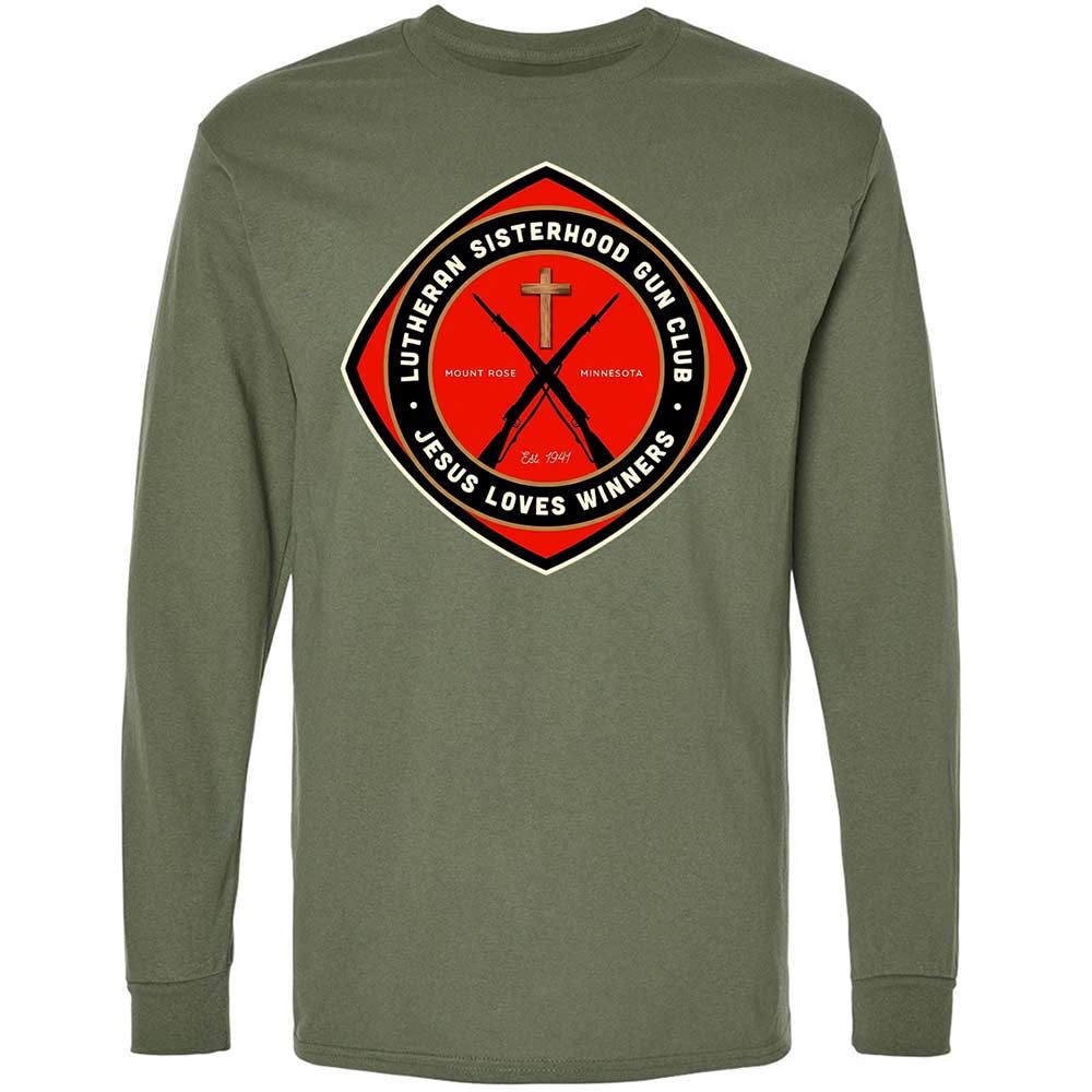 Lutheran Sisterhood Gun Club - Military Green - 9