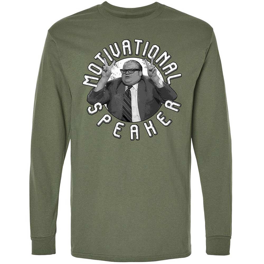 Motivational Speaker - Military Green - 9
