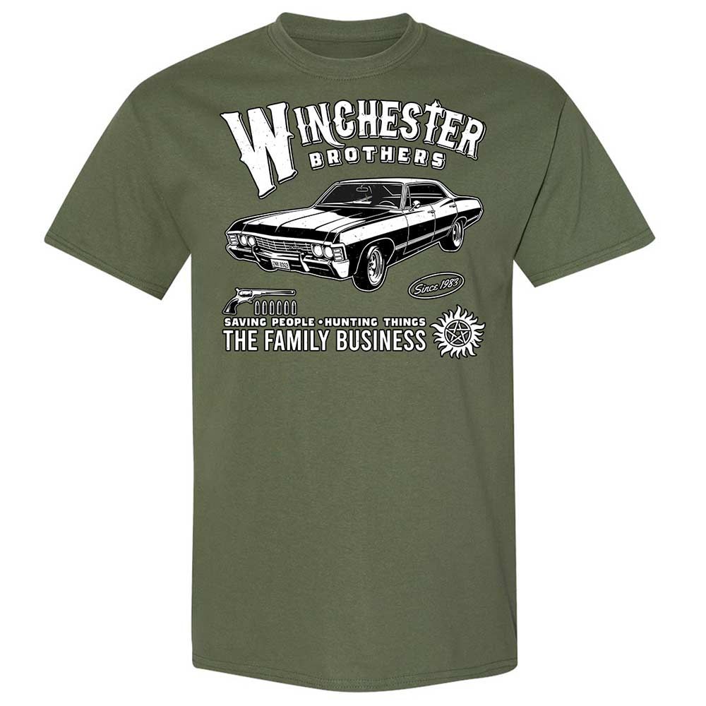 Classic Unisex T-Shirt - U9CQVZHA - Military Green - 9