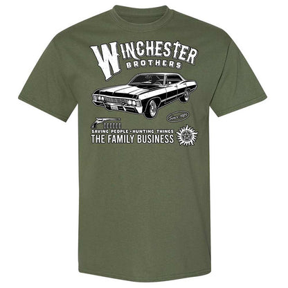 Classic Unisex T-Shirt - U9CQVZHA - Military Green - 9