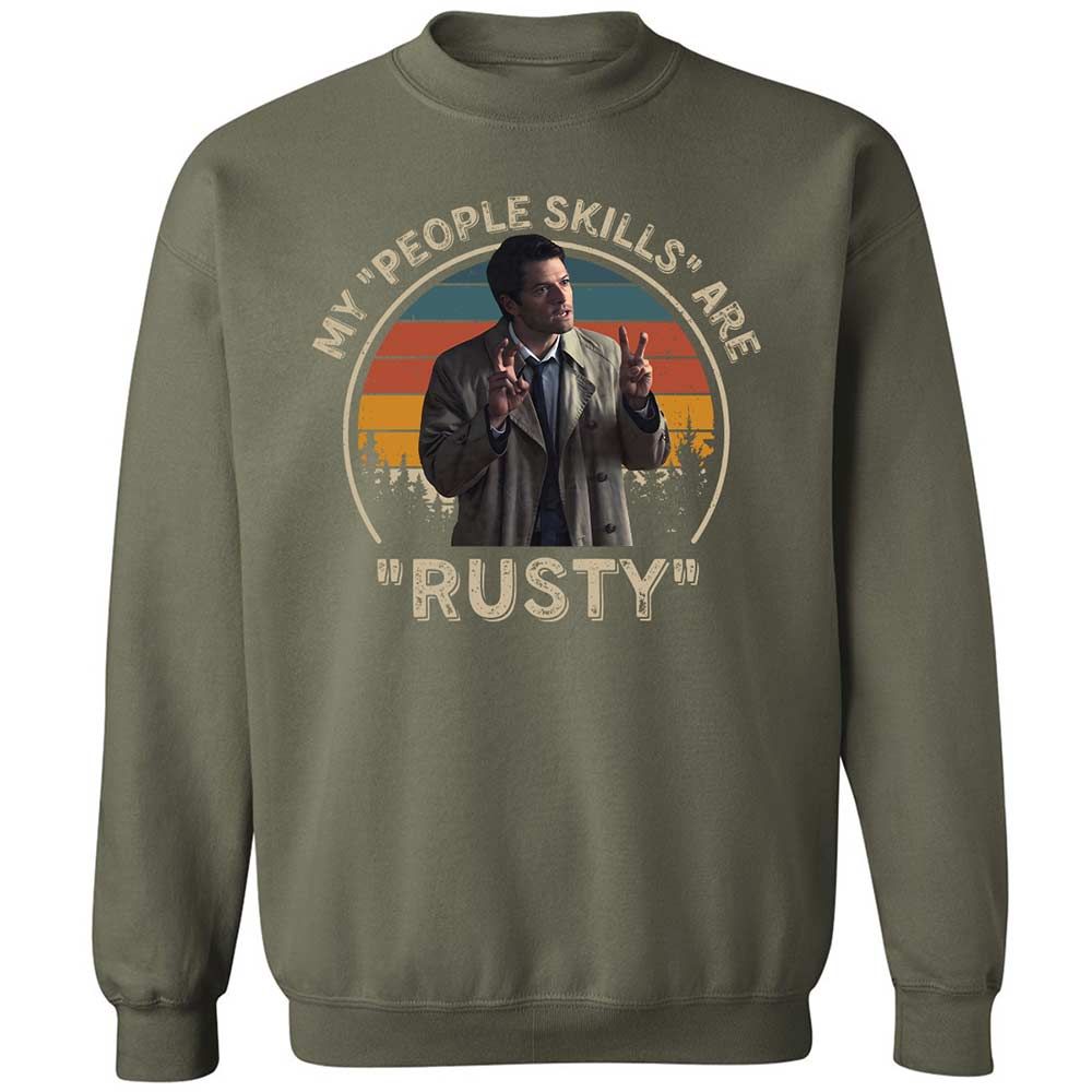 Classic Unisex Sweatshirt - R6PN7B9B - Military Green - 9