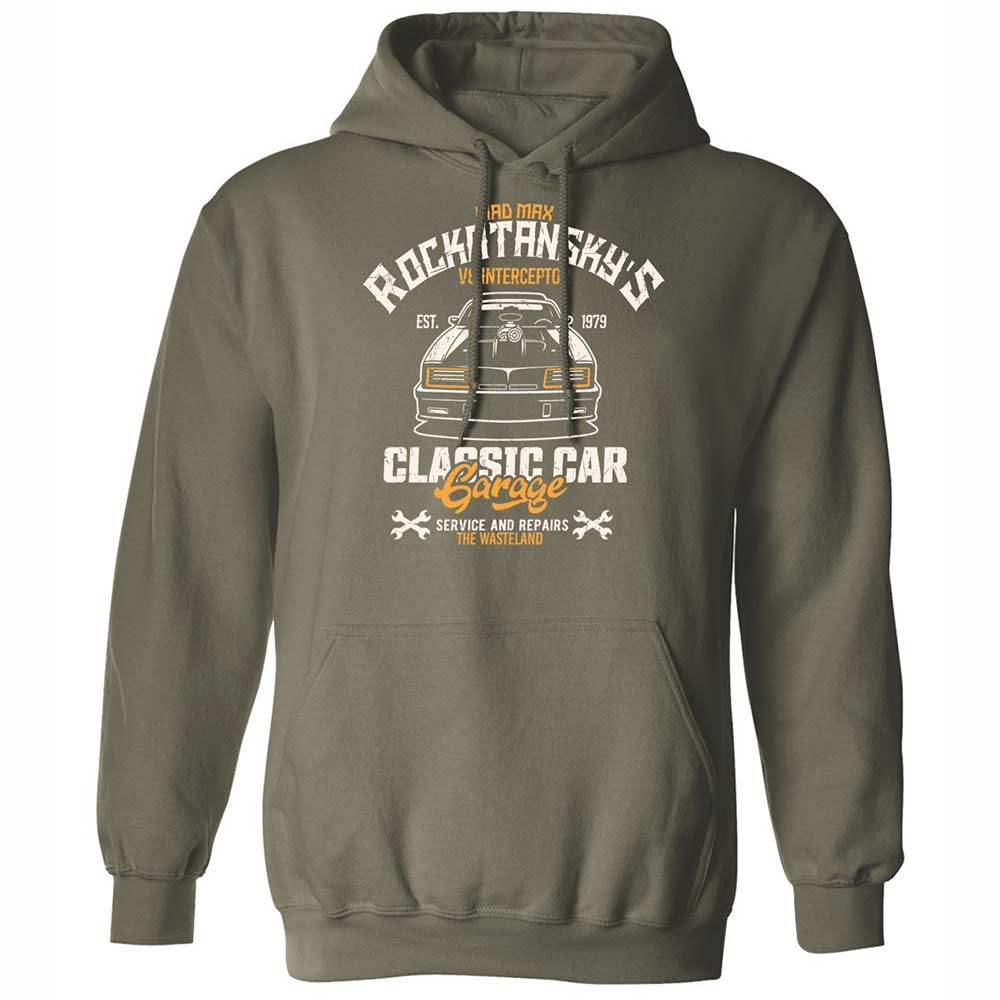 Classic Unisex Hoodie - QFBM6WQT - Military Green - 9