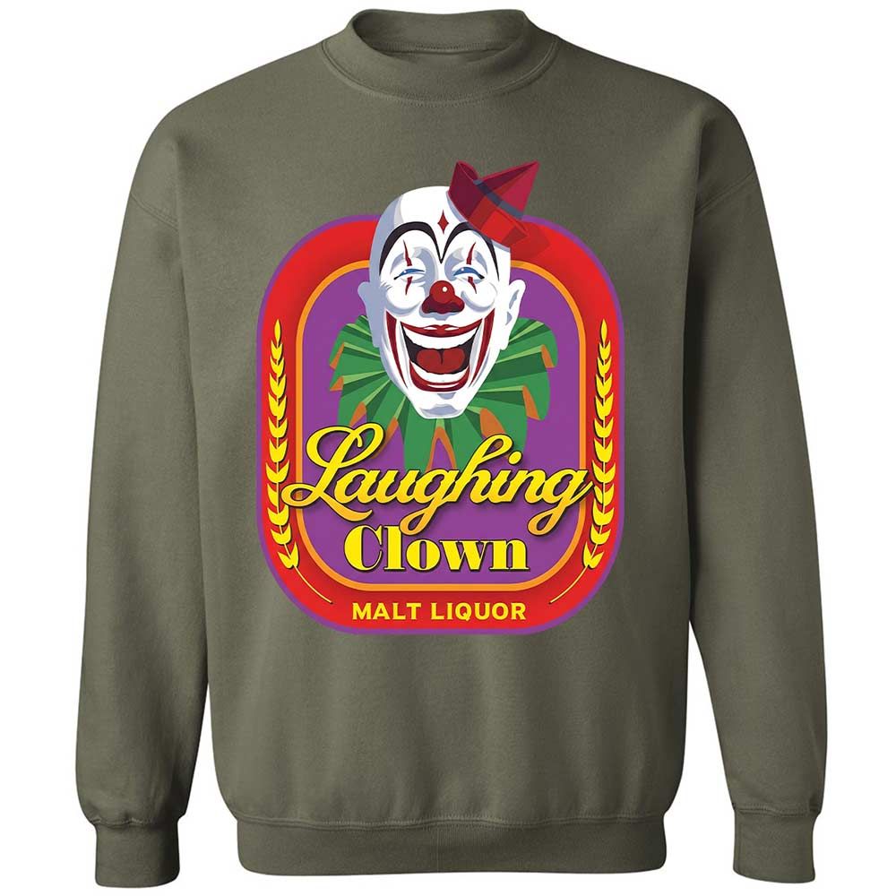 Laughing Clown Malt Liquor - Military Green - 9