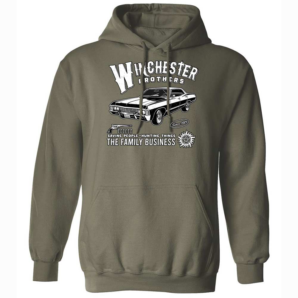 Classic Unisex Hoodie - M2E5AE81 - Military Green - 9