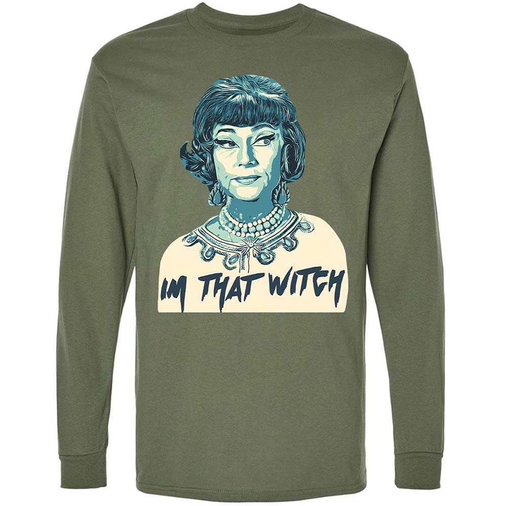 I'm that witch - Military Green - 9
