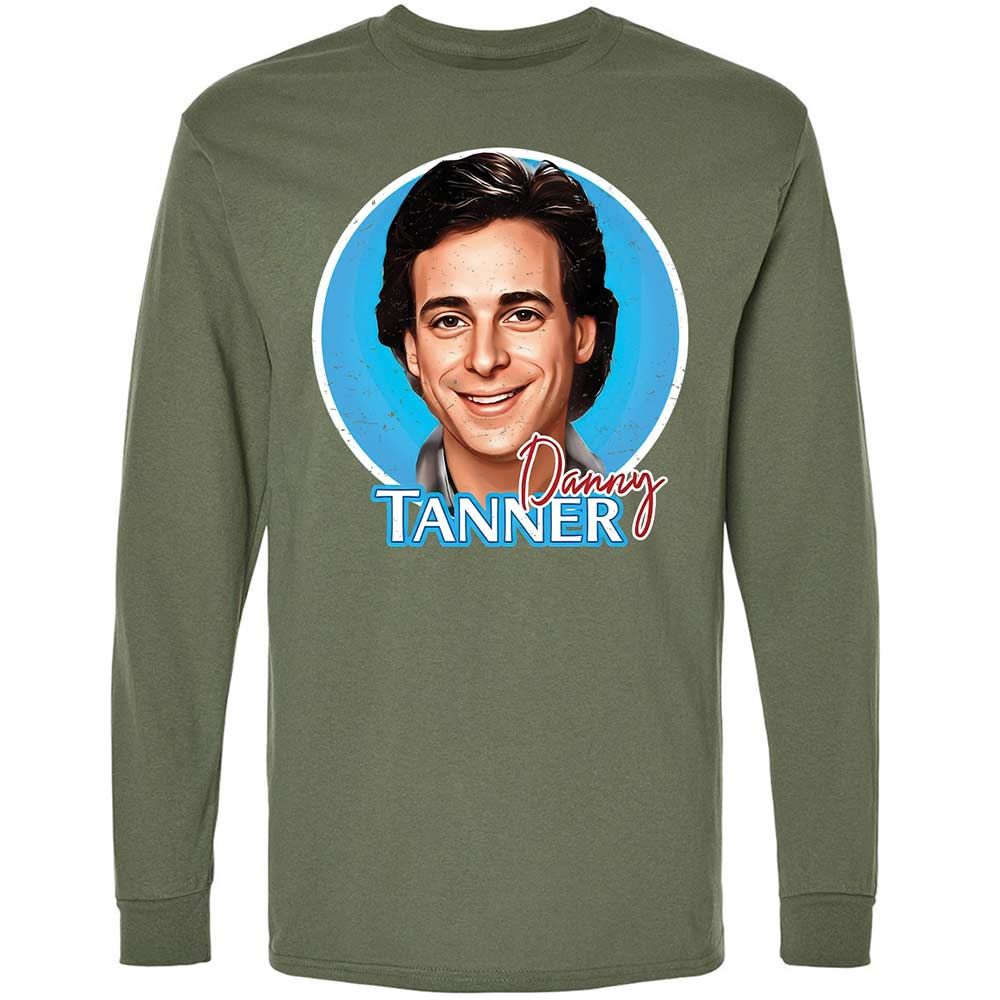 Long Sleeve T-Shirt - A1KKC6QJ - Military Green - 9