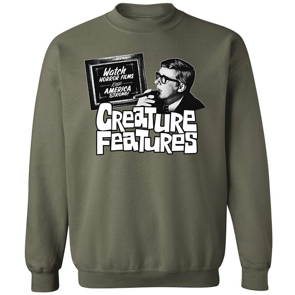 Bob Wilkins Creature Features - Military Green - 9