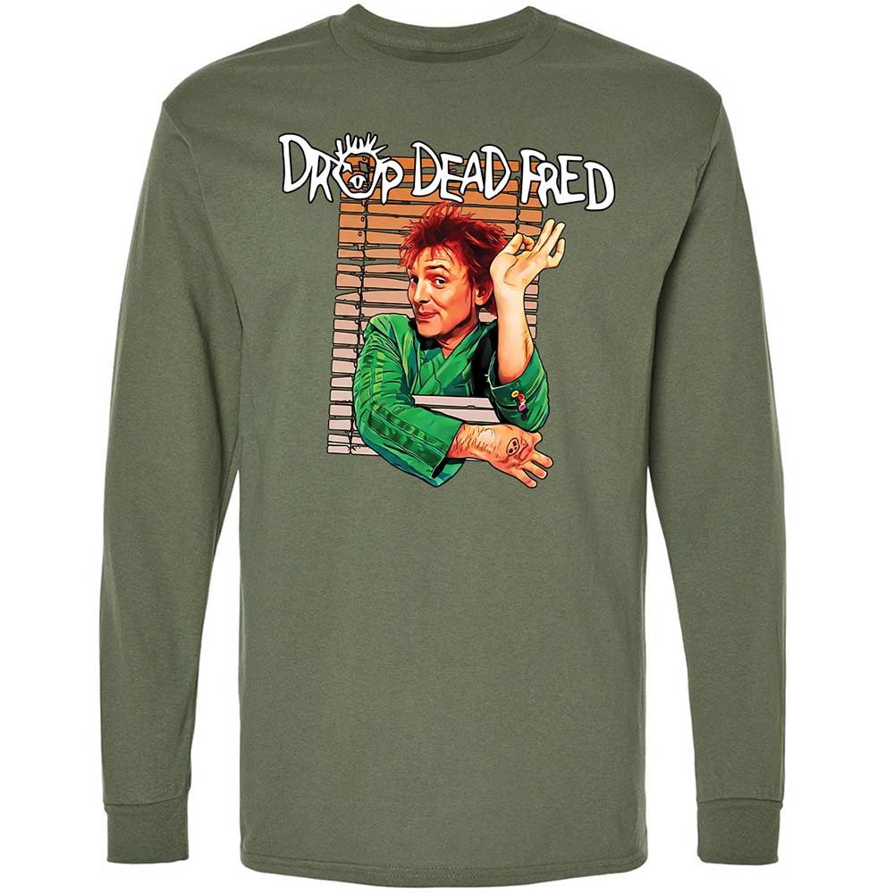 Funny Man Drop Dead Fred - Military Green - 9