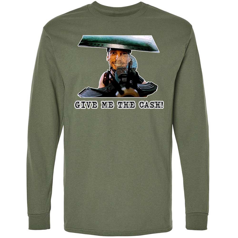 Long Sleeve T-Shirt - K4WZTWV1 - Military Green - 9