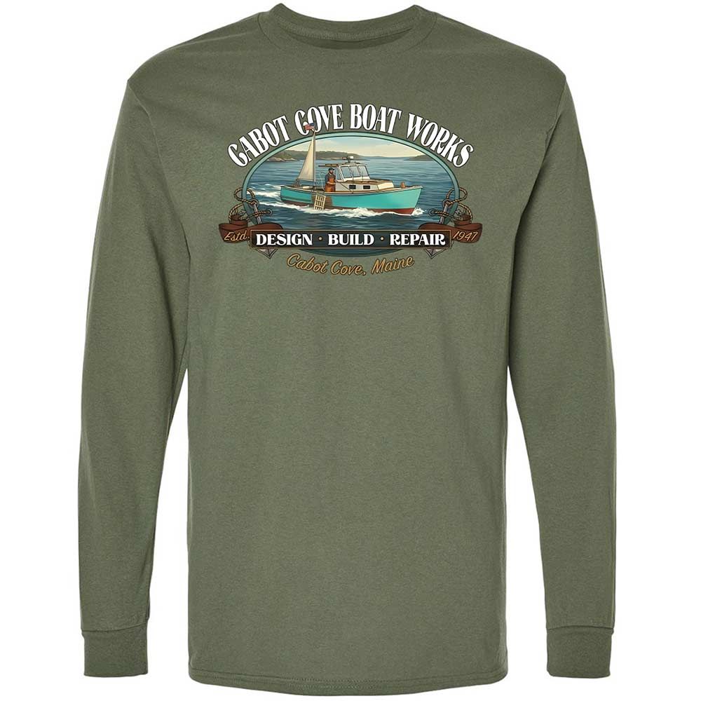 Long Sleeve T-Shirt - TH84RT4W - Military Green - 9