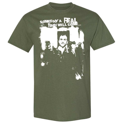 Someday A Real Rain Will Come - Military Green - 9