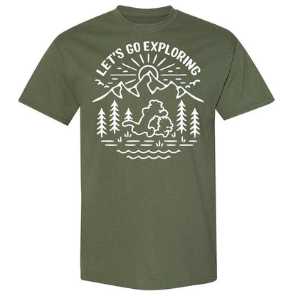 Classic Unisex T-Shirt - 3AAZDJT8 - Military Green - 9