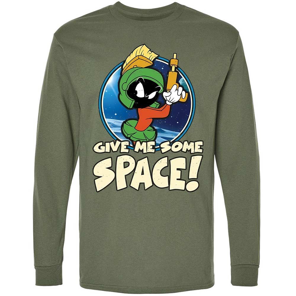 Long Sleeve T-Shirt - ZB6XCLW2 - Military Green - 9