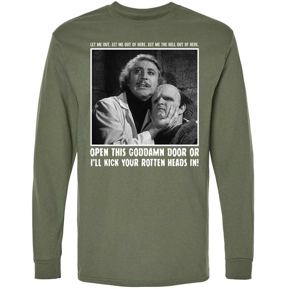 Long Sleeve T-Shirt - 1858FQFS - Military Green - 9