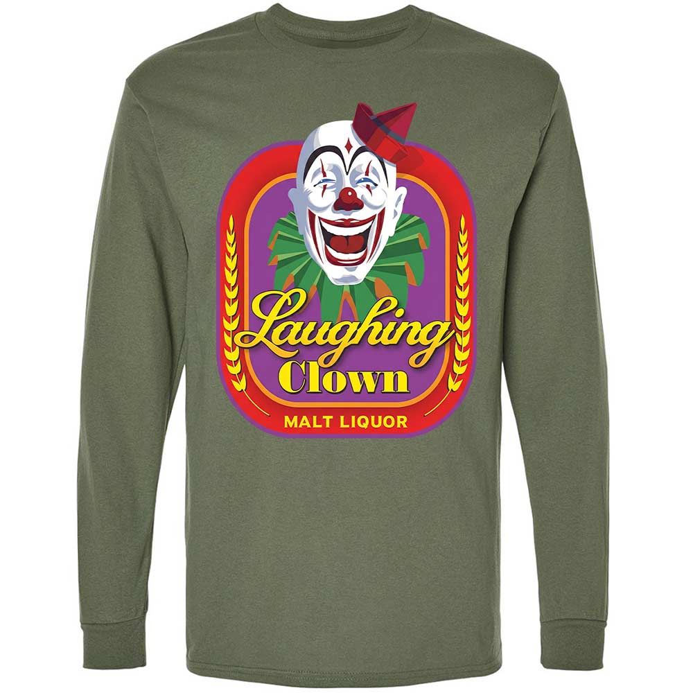 Laughing Clown Malt Liquor - Military Green - 9