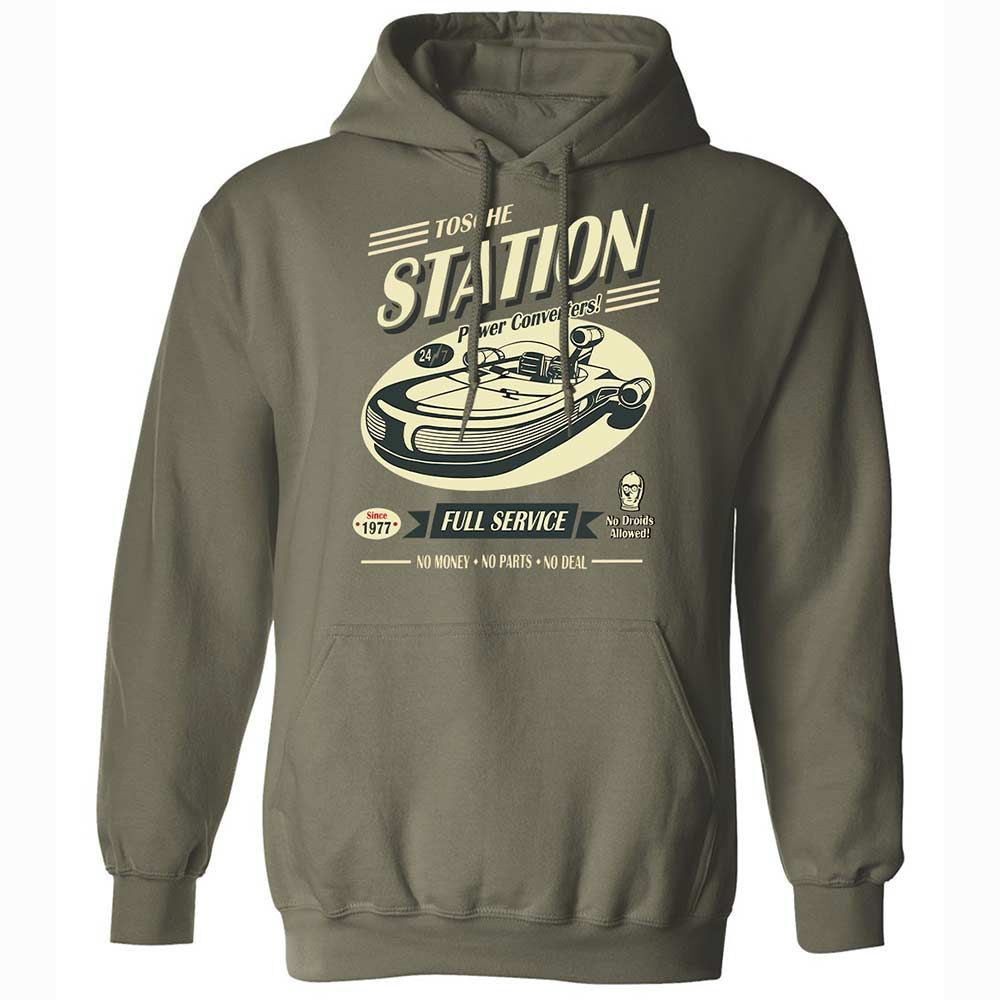Classic Unisex Hoodie - ZXWQNL61 - Military Green - 9