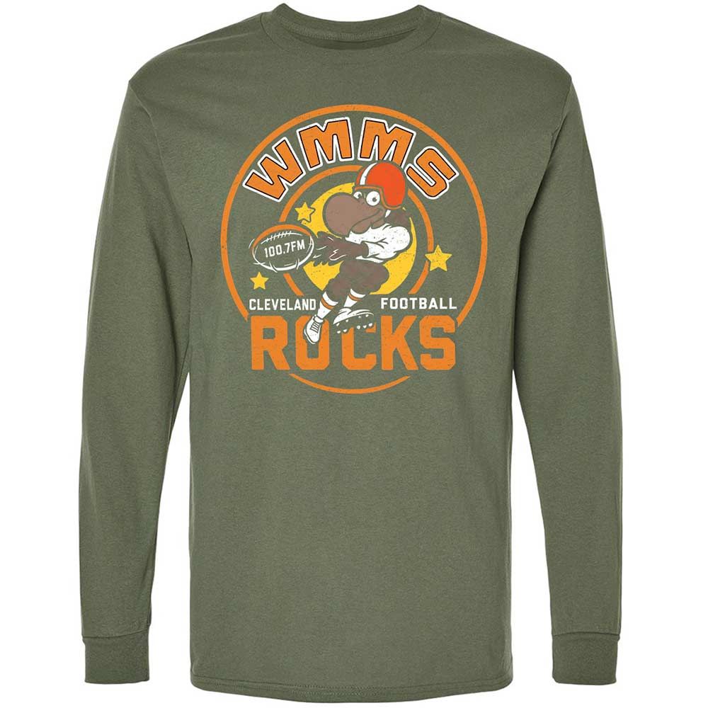 Long Sleeve T-Shirt - M9JP6QXM - Military Green - 9