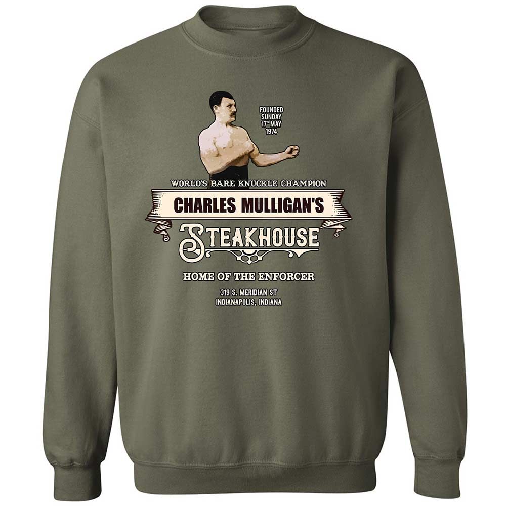 Classic Unisex Sweatshirt - 8B969C6N - Military Green - 9