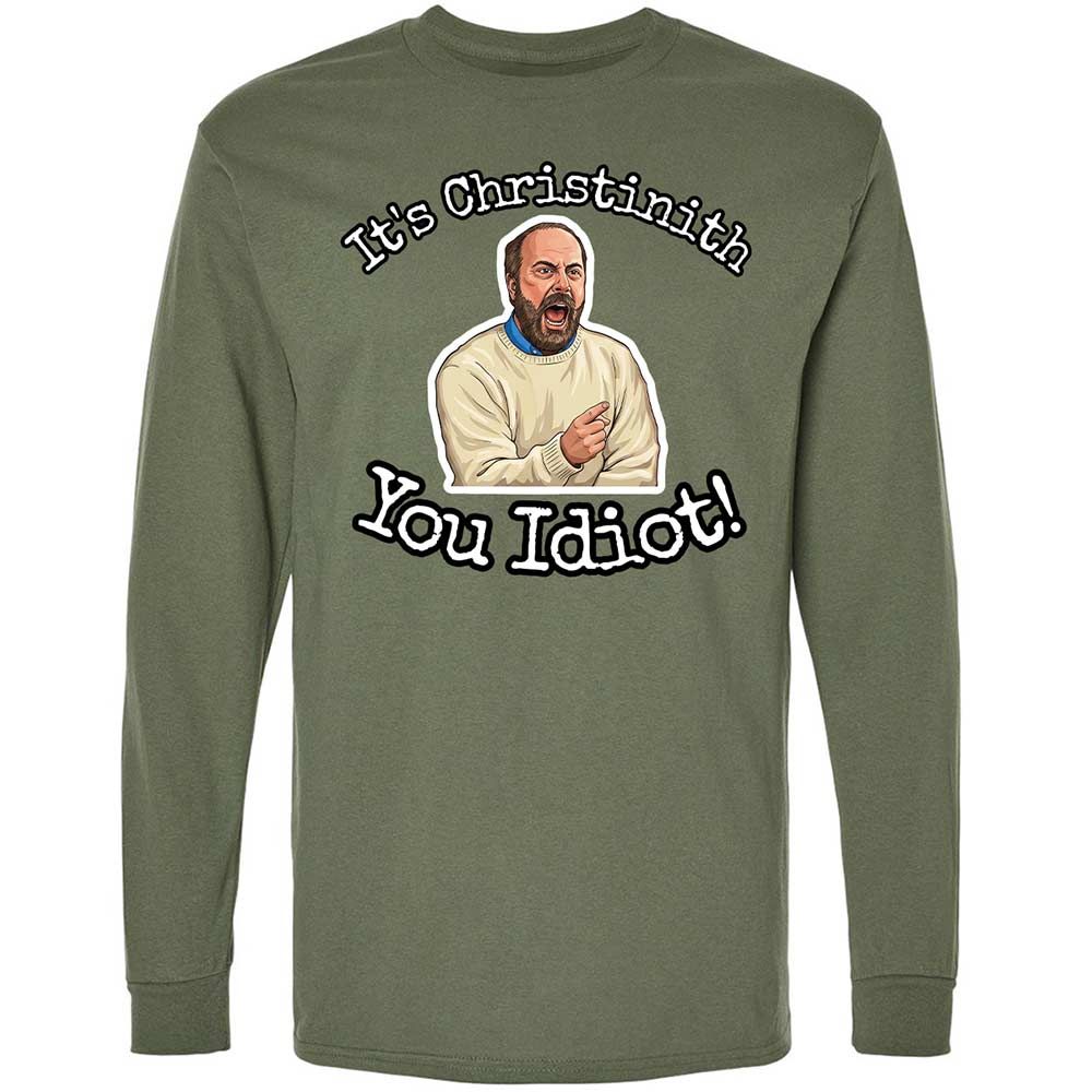 Long Sleeve T-Shirt - ZKHXQHDY - Military Green - 9