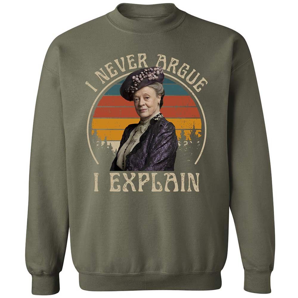 Classic Unisex Sweatshirt - QZM6DWHG - Military Green - 9