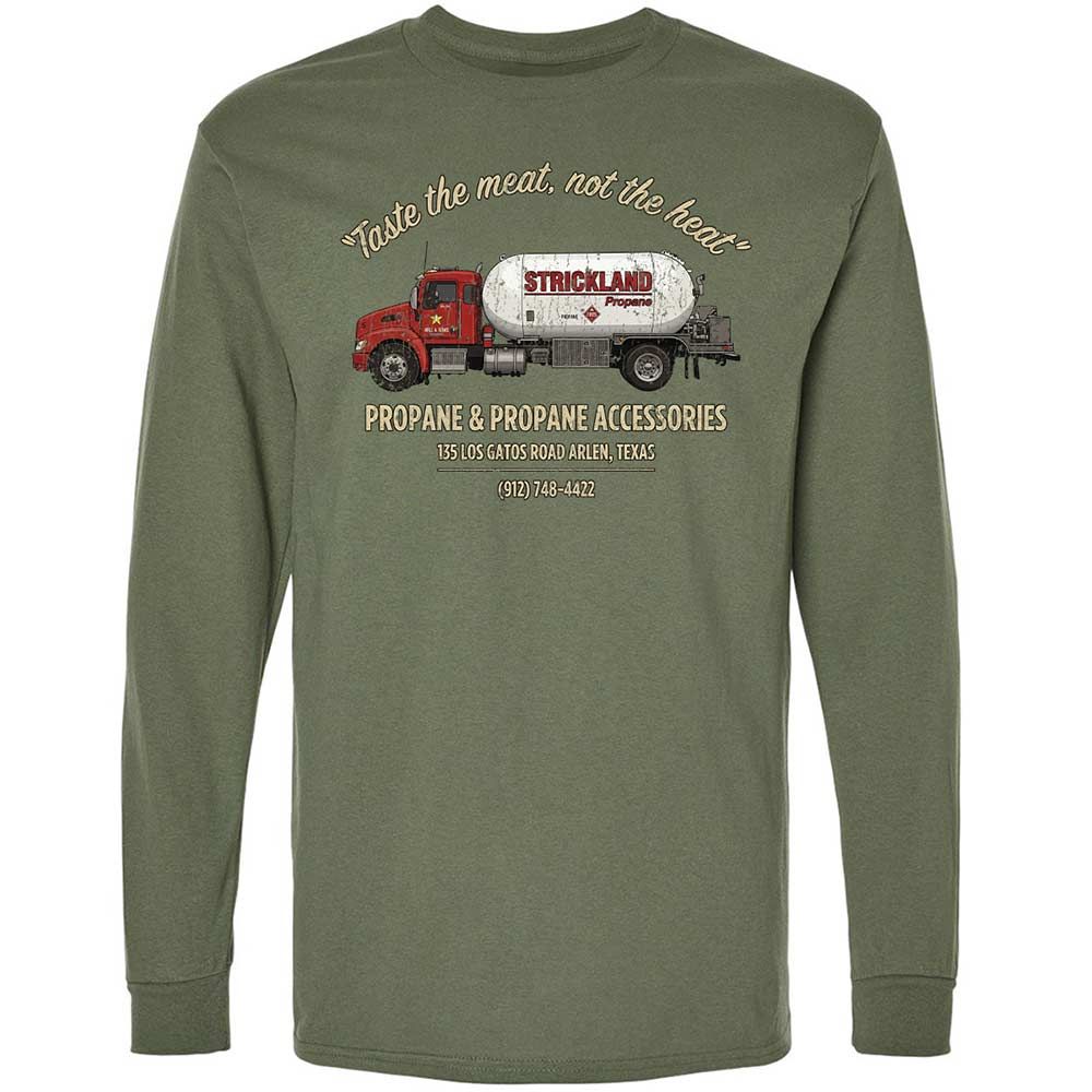Long Sleeve T-Shirt - 3JGYV616 - Military Green - 9