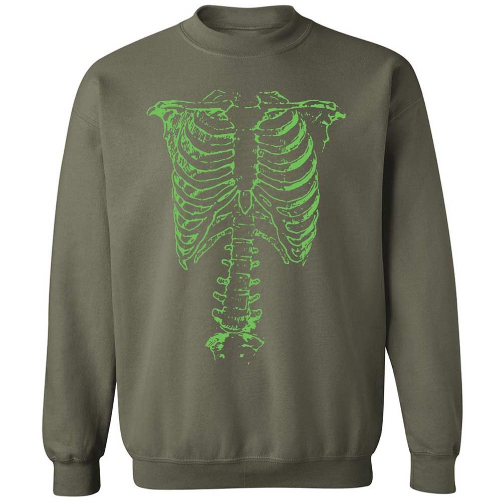 This Is Green Ribcage - Military Green - 9