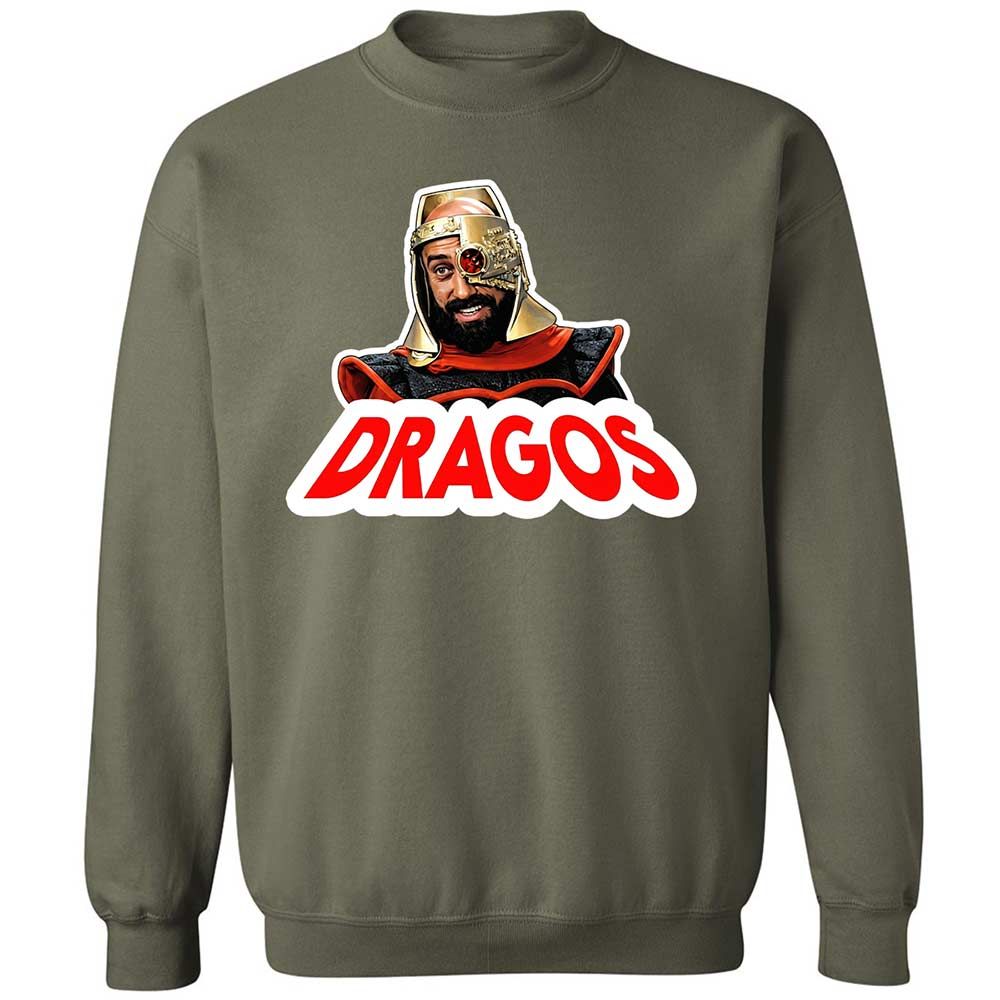 Classic Unisex Sweatshirt - B9ATDV4W - Military Green - 9