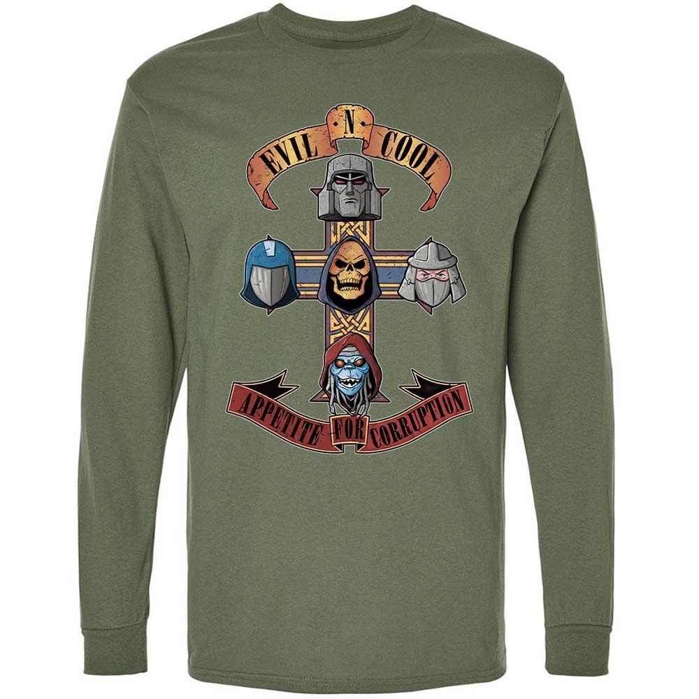 Long Sleeve T-Shirt - SLBWFDHL - Military Green - 9