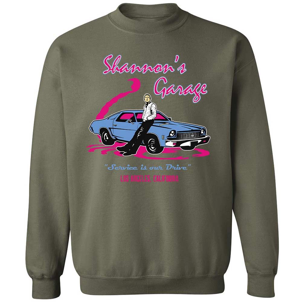 Shannon's Garage - Military Green - 9