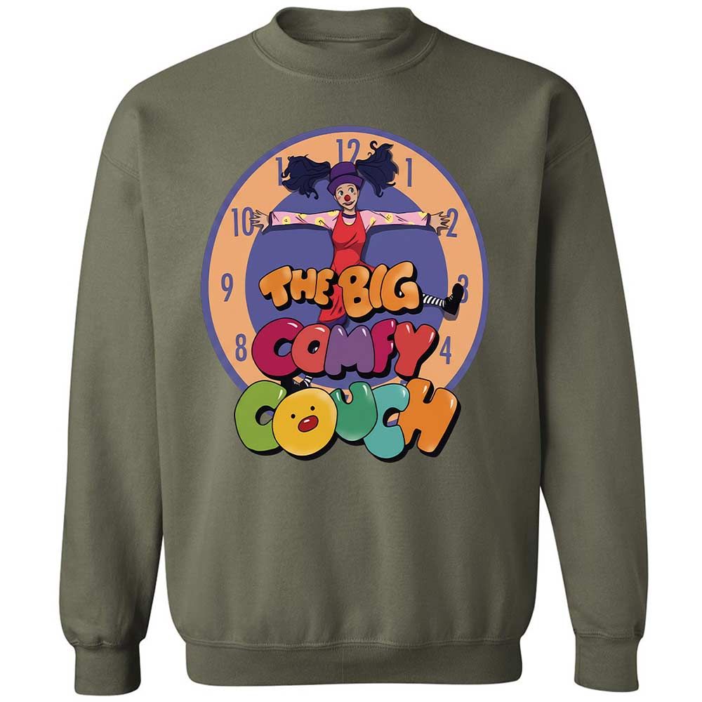 Classic Unisex Sweatshirt - EKW233JN - Military Green - 9