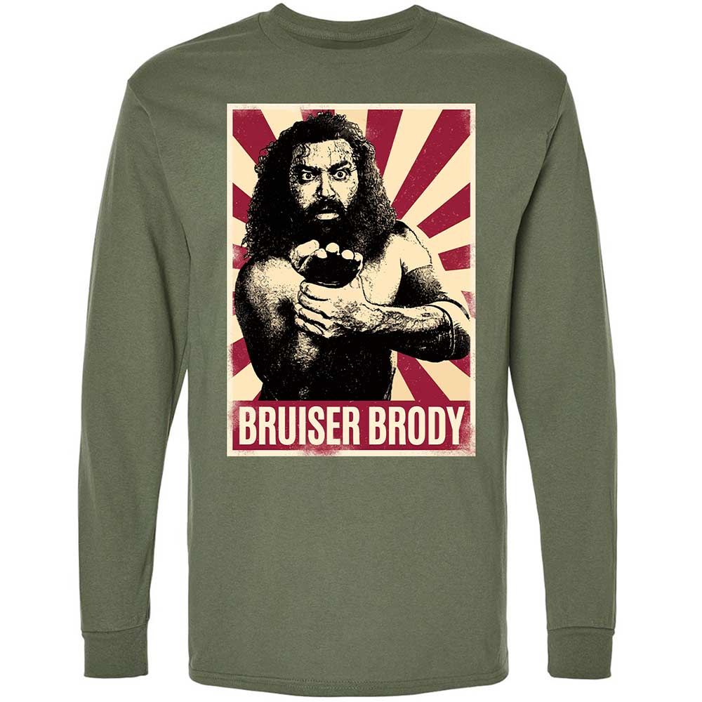 Long Sleeve T-Shirt - 5355L9FC - Military Green - 9